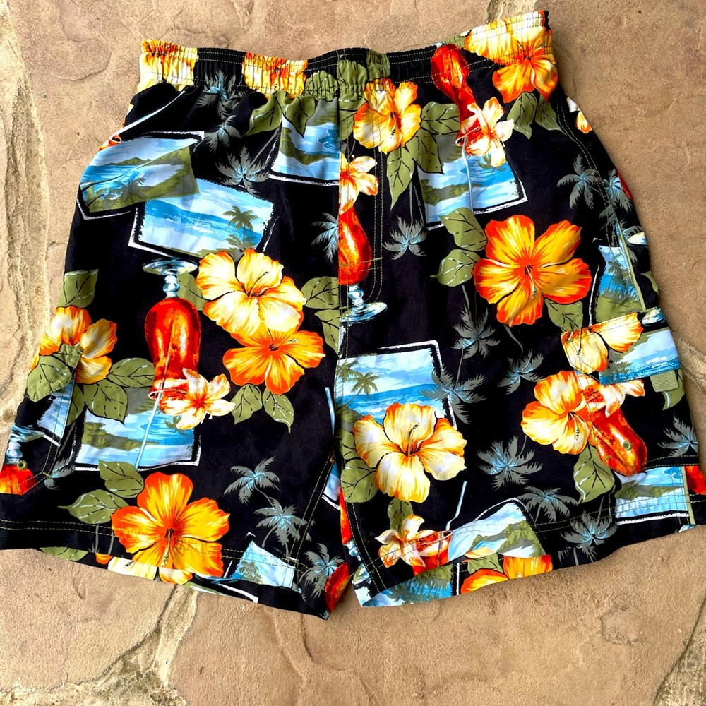Sand N Sun, Swim Trunks, Size M 32/34